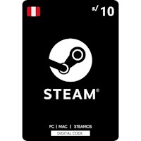 Steam Wallet Gift Card 10 Soles Perú [Digital]